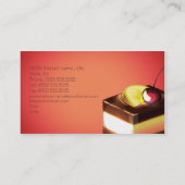 Bakkerijproducten Zakelijk Visitekaartje (Achterkant)