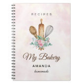 Bakkerijrecepten Notitieboek (Voorkant)