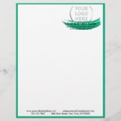 Bakkerijtaart Bestellen Formulier Groen Flyer (Achterkant)