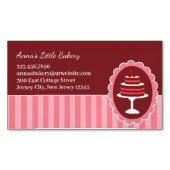 bakkerijtaart magnetisch visitekaartje (Voorkant)