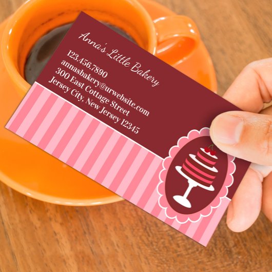 Bakkerijtaart Visitekaartjes