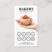 Bakkerijtaarten QR Code Loyalty Kaart (Voorkant)