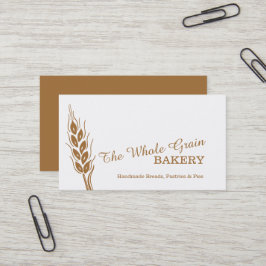 Bakkerijtarwe visitekaartjes
