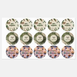 Bakkerijthema stickers