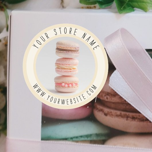 bakkerijverpakkings-Sticker Ronde Sticker