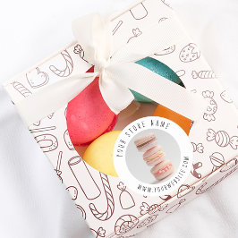 bakkerijverpakkings-Sticker Ronde Sticker