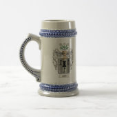 Bakkerlak van de wapenfabriek Beer Stein Bierpul (Links)