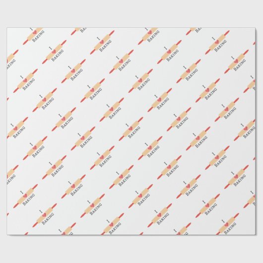 Bakkerliefde Cadeaupapier (Vlak)