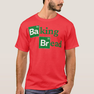 Bakkerpret met gebakken brood t-shirt