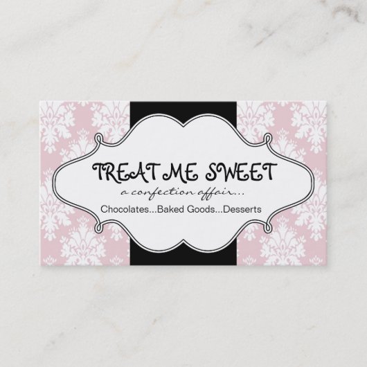 Bakkerroze Visitekaartjes (Voorkant)