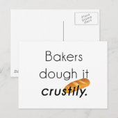 Bakkers doen het! briefkaart (Voorkant / Achterkant)