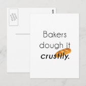 Bakkers doen het! briefkaart (Voorkant / Achterkant)