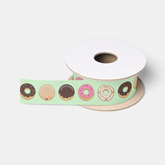 Bakkers Dozen donuts Satijnen Lint (Spoel)