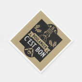 Bakkers en bakken servet (Hoek)