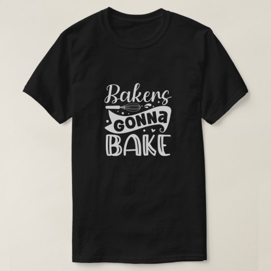 Bakkers gaan bakken01 t-shirt (Design voorkant)