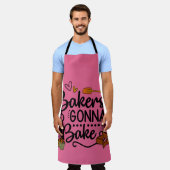 Bakkers Gaan Bakken Schort (Gedragen)