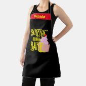 Bakkers gaan Schort bakken - Grappig gepersonalise (Insitu)