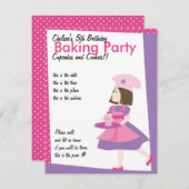 Bakkers-Paars Kaart (Voorkant / Achterkant)