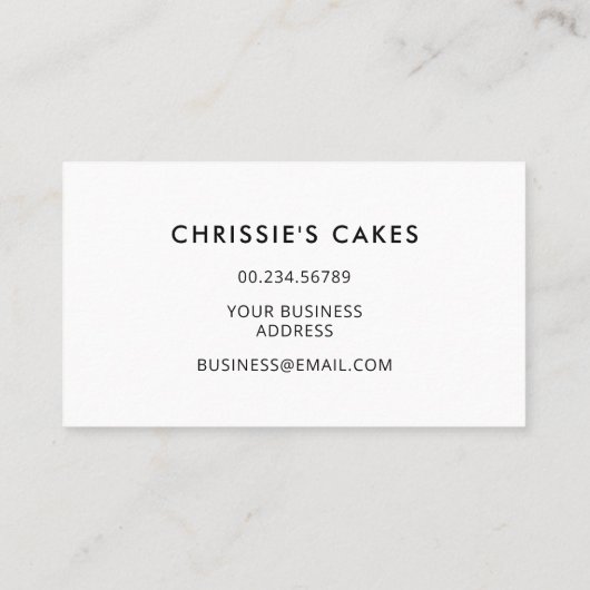 bakkersbont zwart visitekaartje (Achterkant)