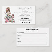 Bakkersbusiness APPOINTMENT Visitekaartje (Voorkant / Achterkant)