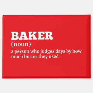 bakkersdefinitie-koelkastmagneet magneet
