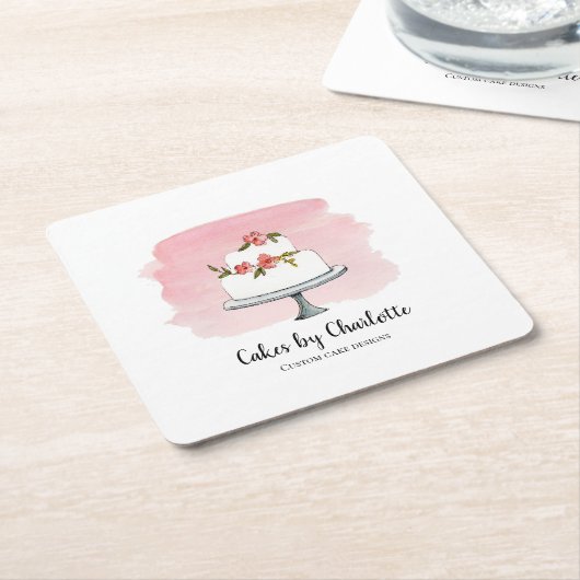 Bakkersgebak, cateraar kartonnen onderzetters (Schuin)