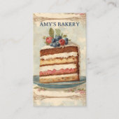  bakkersgebak Chef Bakery Cake Visitekaartje (Voorkant)