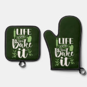 bakkerskok ovenwant & pannenlap set (Voorkant)