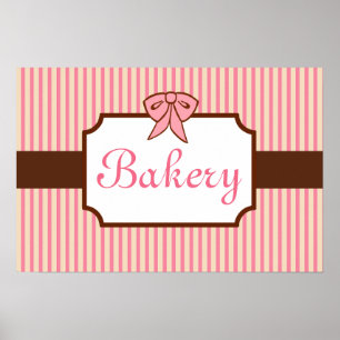 bakkerskunst afdrukken poster