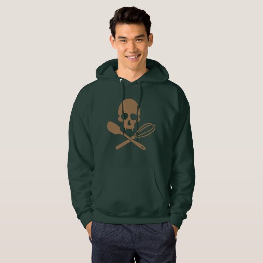Bakkersschedel Hoodie (Voorkant volledig)
