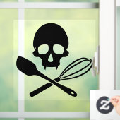 Bakkersschedel Raamsticker (Huis)