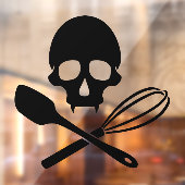 Bakkersschedel Raamsticker (Vel 2)