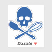 Bakkersschedel Sticker (Vel)