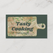 Bakkerswaren Koekkervisjes groen goud Visitekaartje (Voorkant)