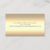 Bakkerswaren van legante proesional Macarons Sweet Visitekaartje (Achterkant)