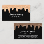 Bakkerswinkel in de banketbakkerij visitekaartje (Voorkant / Achterkant)