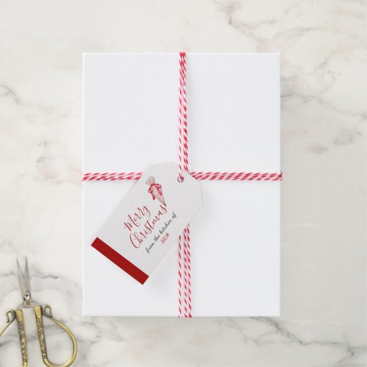 Bakkervakantie met feestdagen - Labels Cadeaulabel (Met Touw)