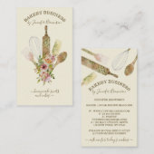 Bakketartikelen Catering Cook Chef ivoor Visitekaartje (Voorkant / Achterkant)