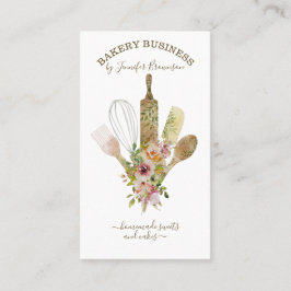 Bakketartikelen Catering Cook Chef Visitekaartje
