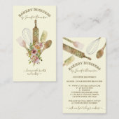 Bakketartikelen Cook Chef vanilla crème Visitekaartje (Voorkant / Achterkant)