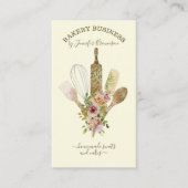 Bakketartikelen Cook Chef vanilla crème Visitekaartje (Voorkant)