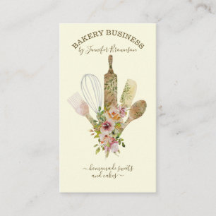 Bakketartikelen Cook Chef vanilla crème Visitekaartje