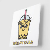 Bakketballen (bellentheek) vierkante klok (Hoek)