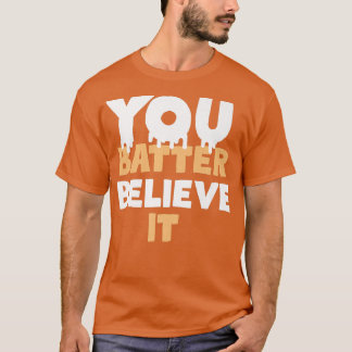 Bakketbatterijontwerp voor een Baker T-shirt