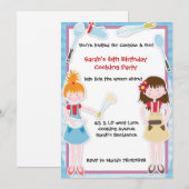 Bakketfornuis uitnodiging (Voorkant / Achterkant)