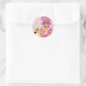 Bakkeuil Ronde Sticker (Tas)