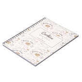 Bakkoekjes patroon | Cookies Recepten Notitieboek (Linkerzijde)