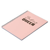 Bakkoningin - bakliefhebber notitieboek (Linkerzijde)