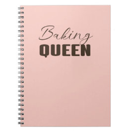 Bakkoningin - bakliefhebber notitieboek