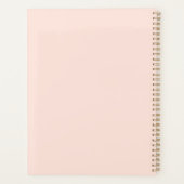 Bakkoningin of -koning- Regenboog- Op maat Planner (Achterkant)